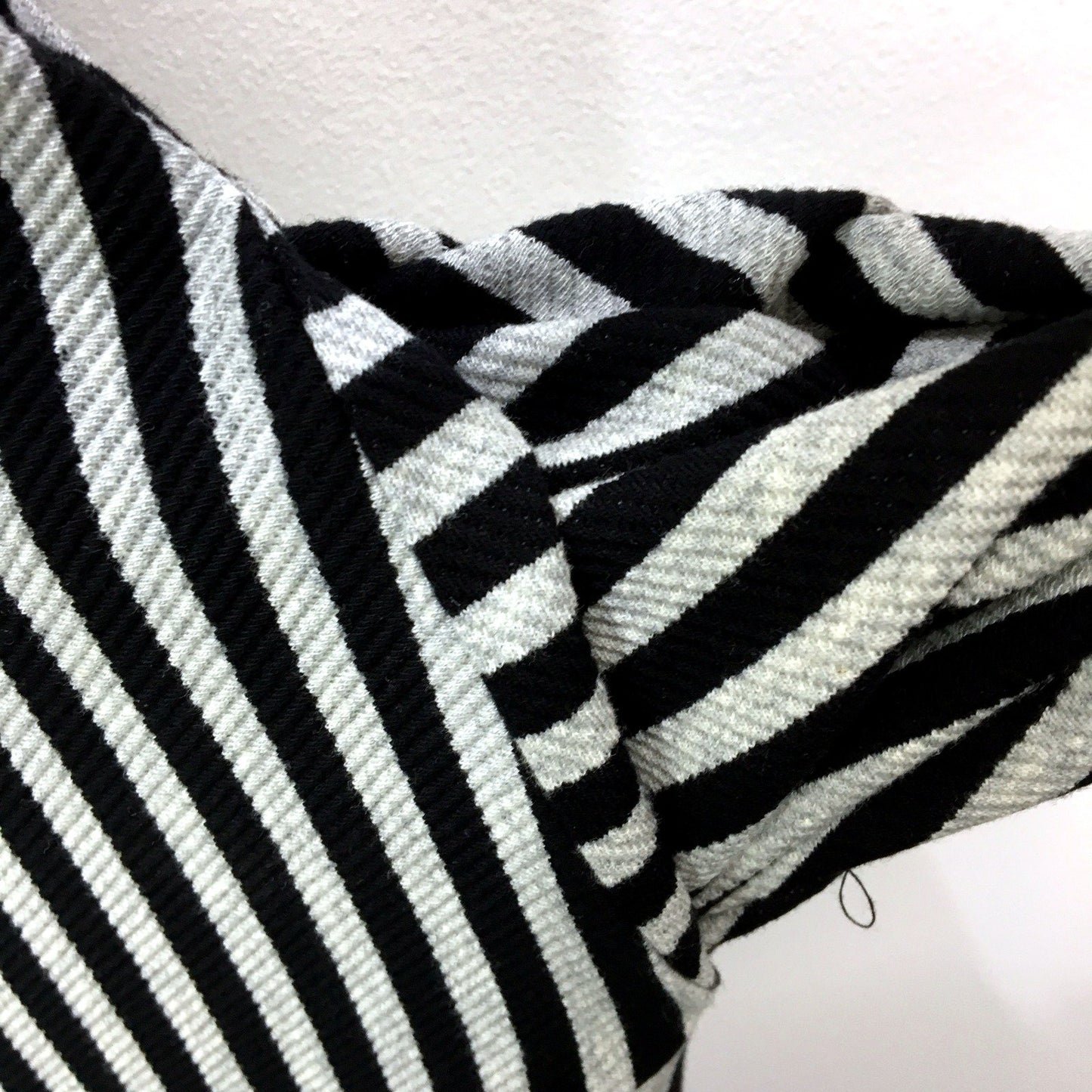 Regatta Womens Striped Long Sleeve Dress in Black and White, Size 10 NEW