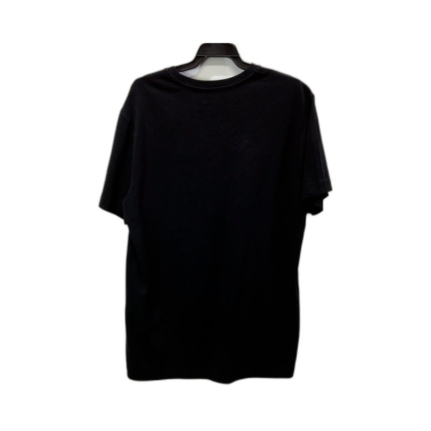 Renaissance Group Mens 100% Cotton Jersey T-Shirt by in Jet Black, Size M NEW
