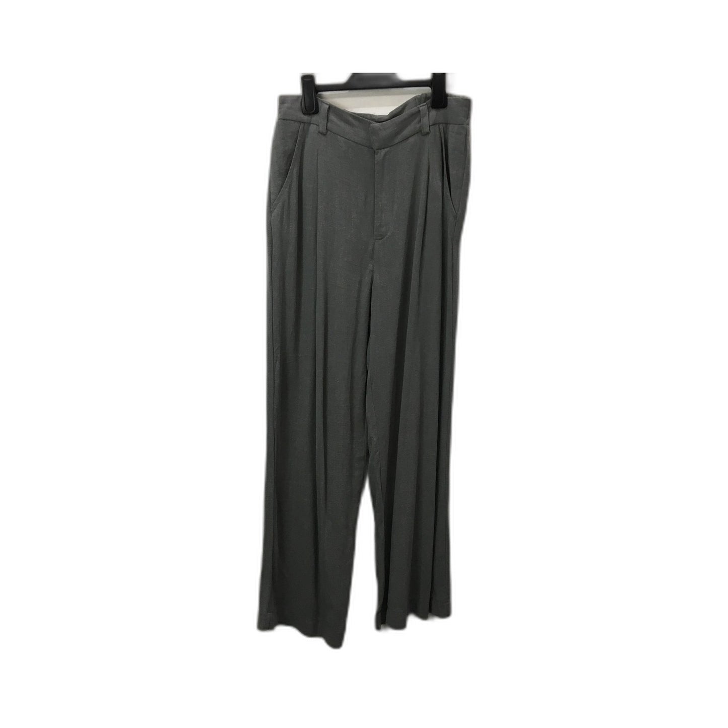 ASOS Design Palazzo Wide Leg Pants Gray Womens Size 12