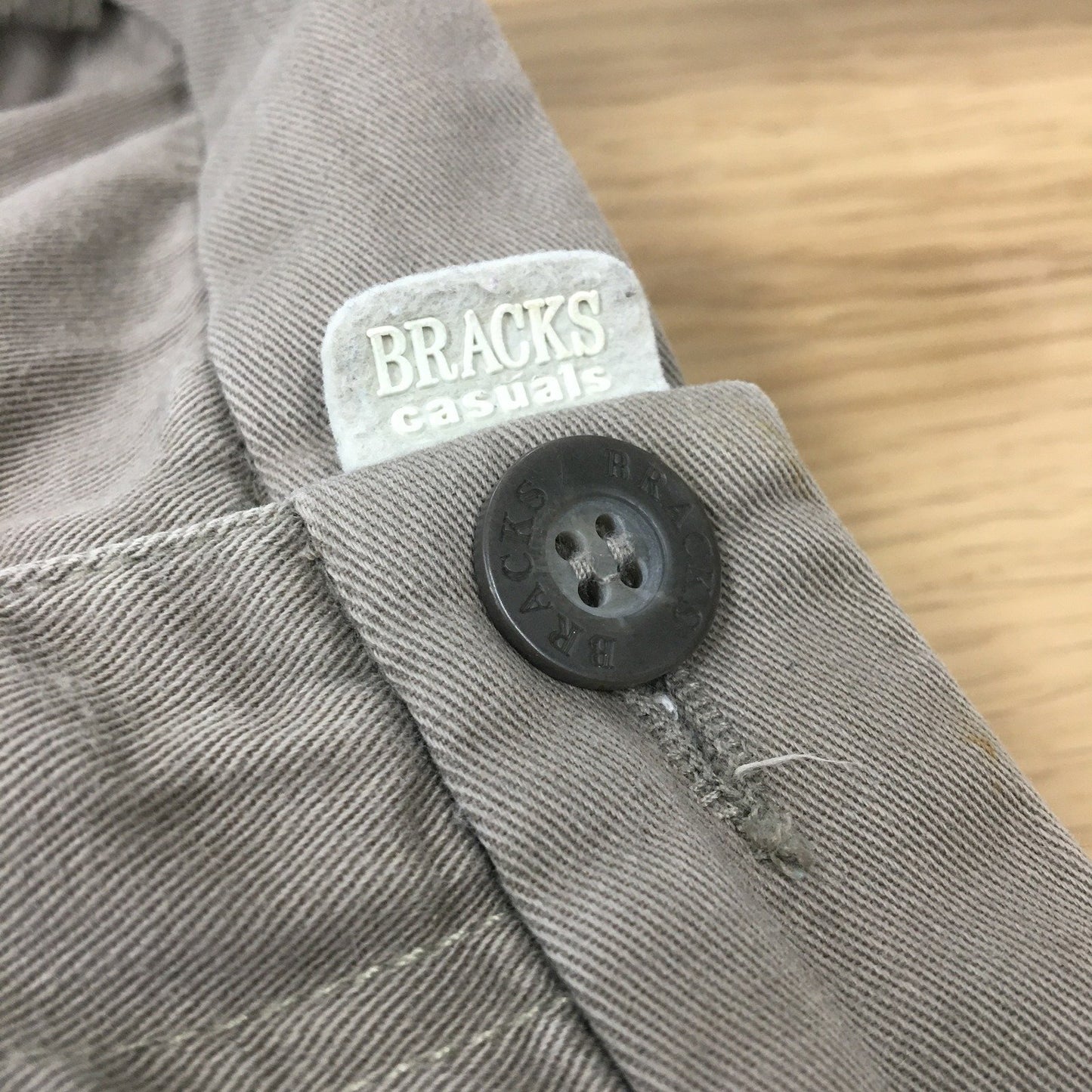 Bracks Casuals Men's Casual Cotton Shorts Tan/Beige Comfortable Everyday Wear