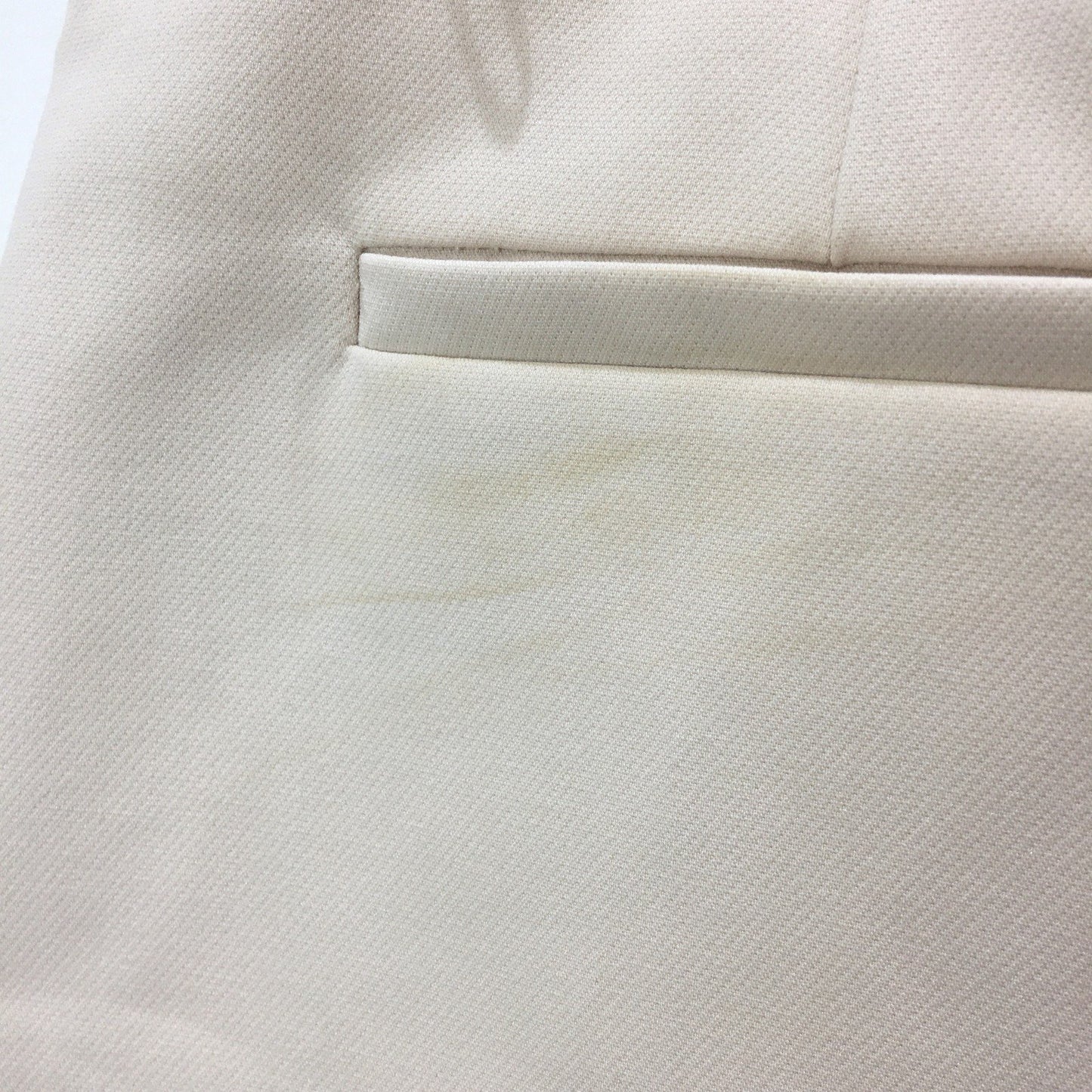 Zara Pleated Cotton Shorts Beige Belted Women's Size Large