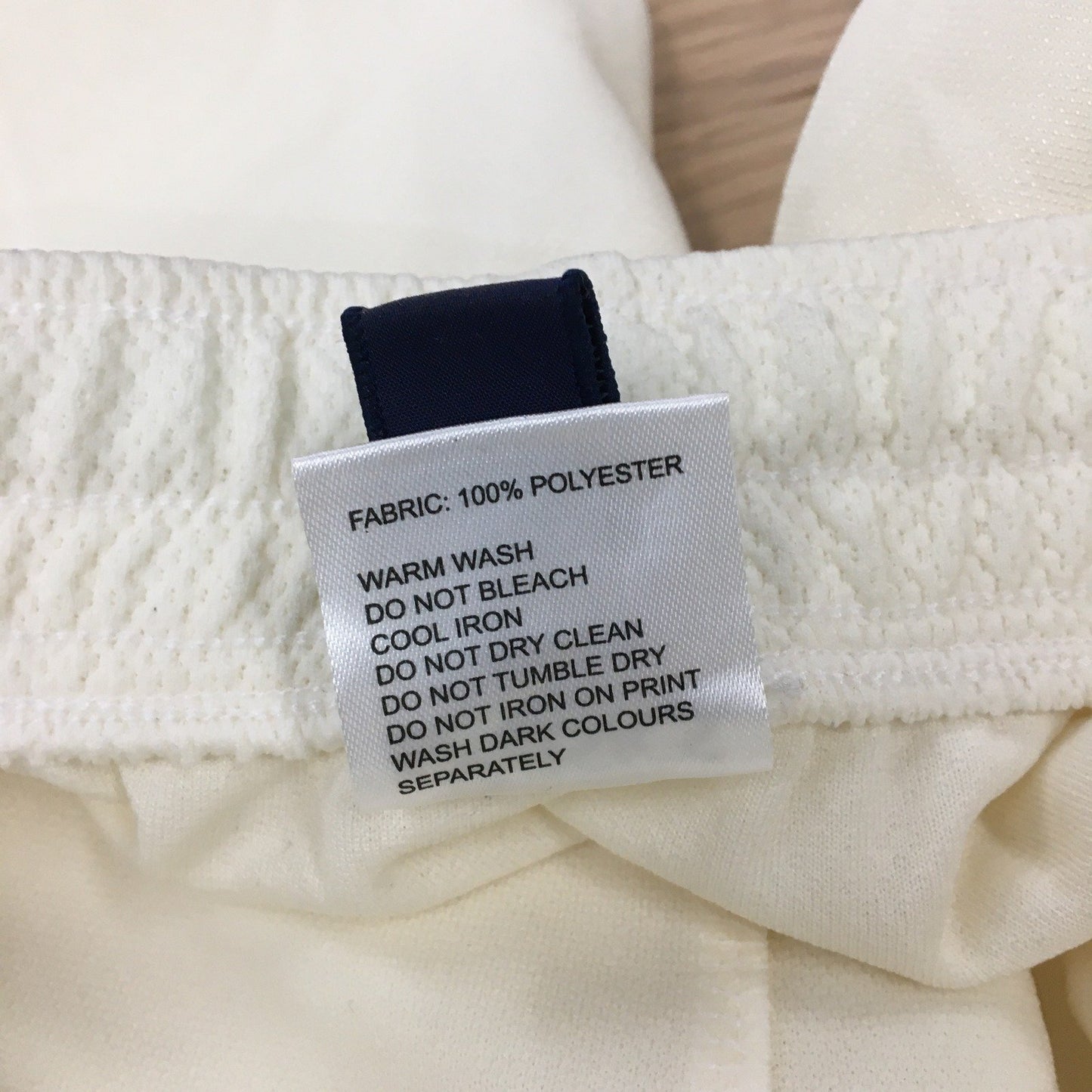 ASICS Cream Polyester Sweatpants Comfortable Athletic Pants Women's Size S NEW