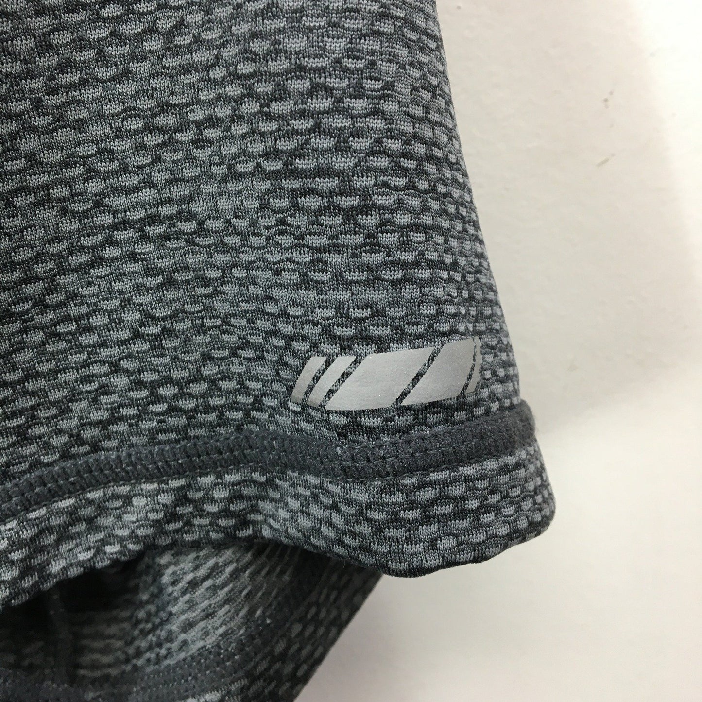 Active Gray Pullover Sweatshirt Unisex Workout Top Comfortable Soft Fit Size L