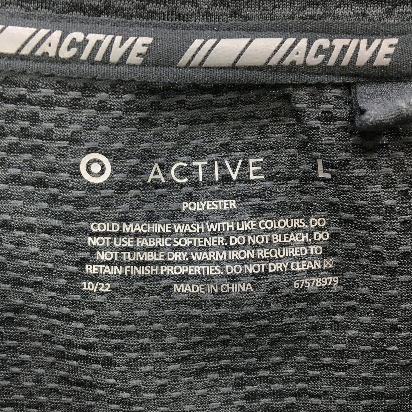 Active Gray Pullover Sweatshirt Unisex Workout Top Comfortable Soft Fit Size L