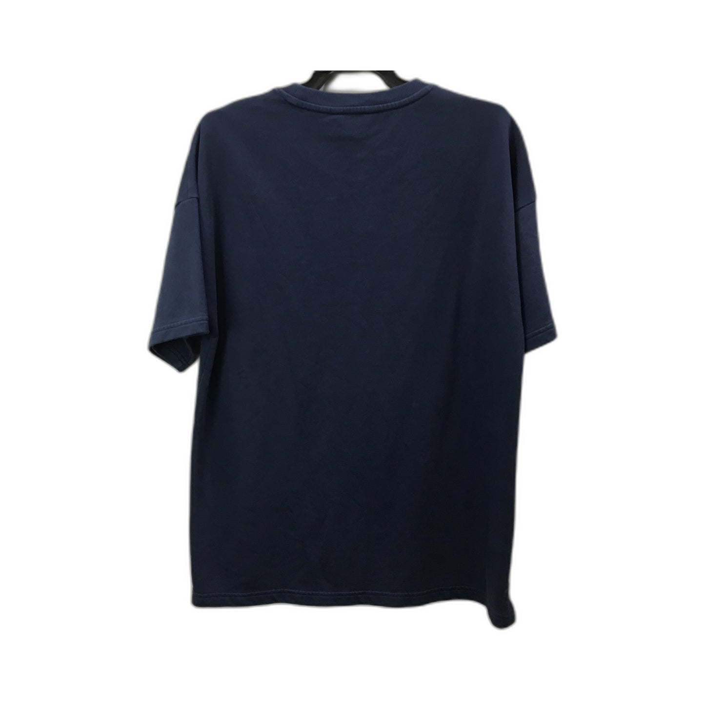 KDS Fashion LTD Oversized Washed Cotton Casual Shirt Navy Size Medium NEW