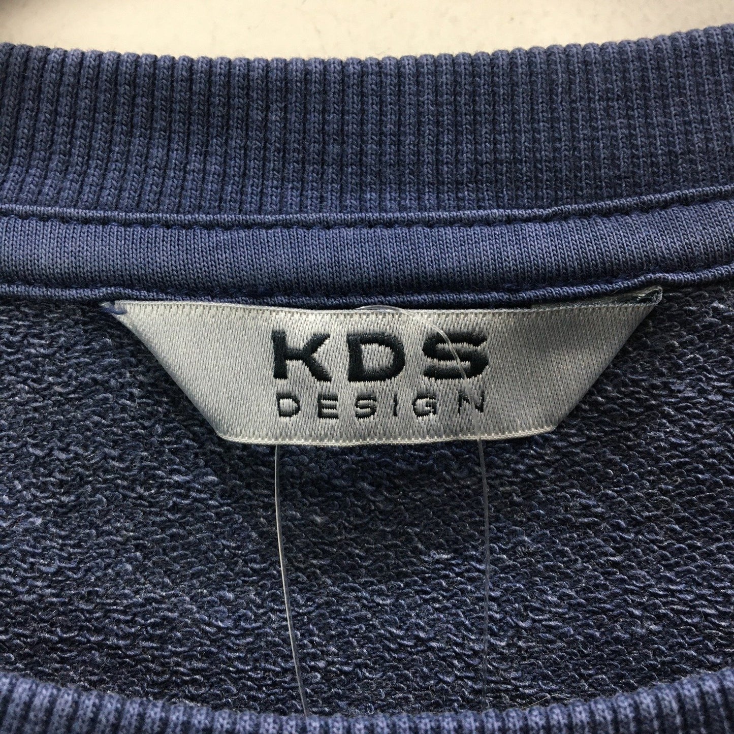 KDS Fashion LTD Oversized Washed Cotton Casual Shirt Navy Size Medium NEW