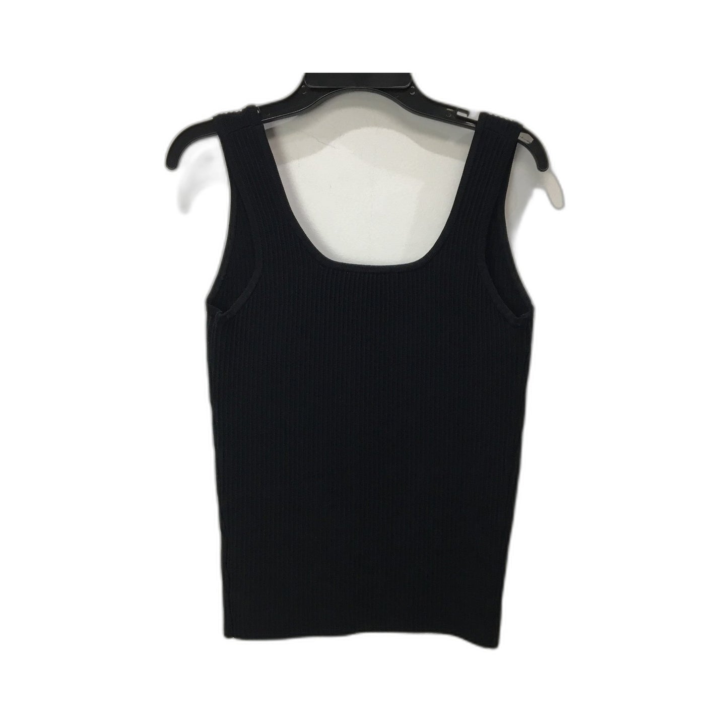 Forcast Ribbed Tank Top Women's Comfortable Soft Black Size Small