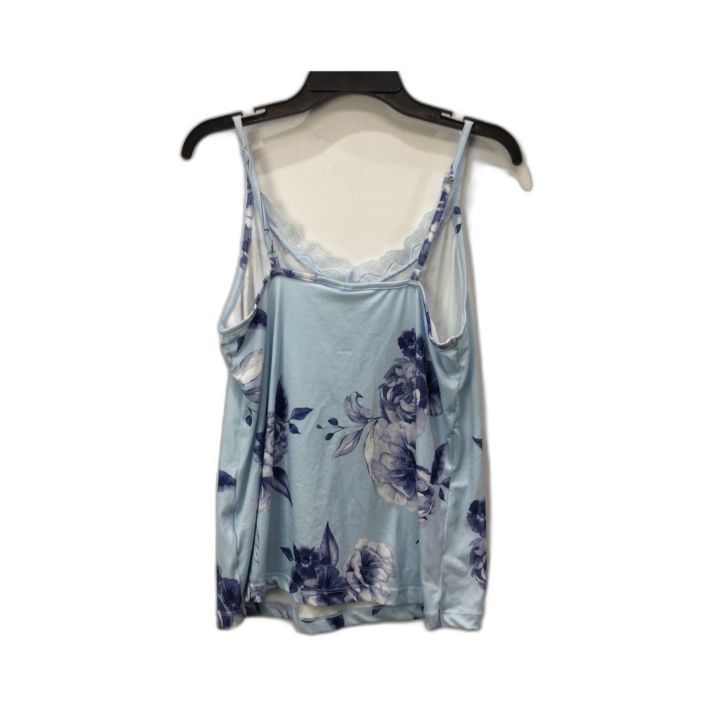 Serra Floral Camisole Tank Top for Women Light Blue Size 10