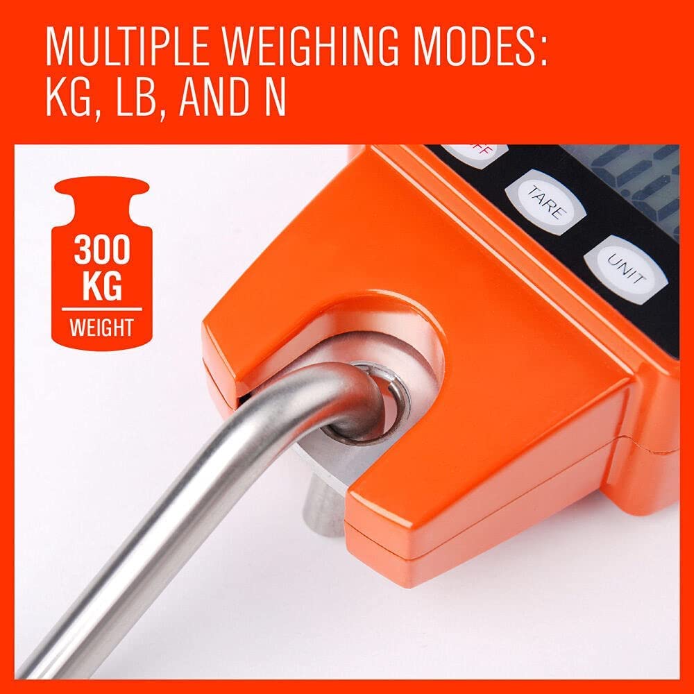 HORUSDY Digital Luggage Scales Crane Scale for Portable Hanging Luggage NEW