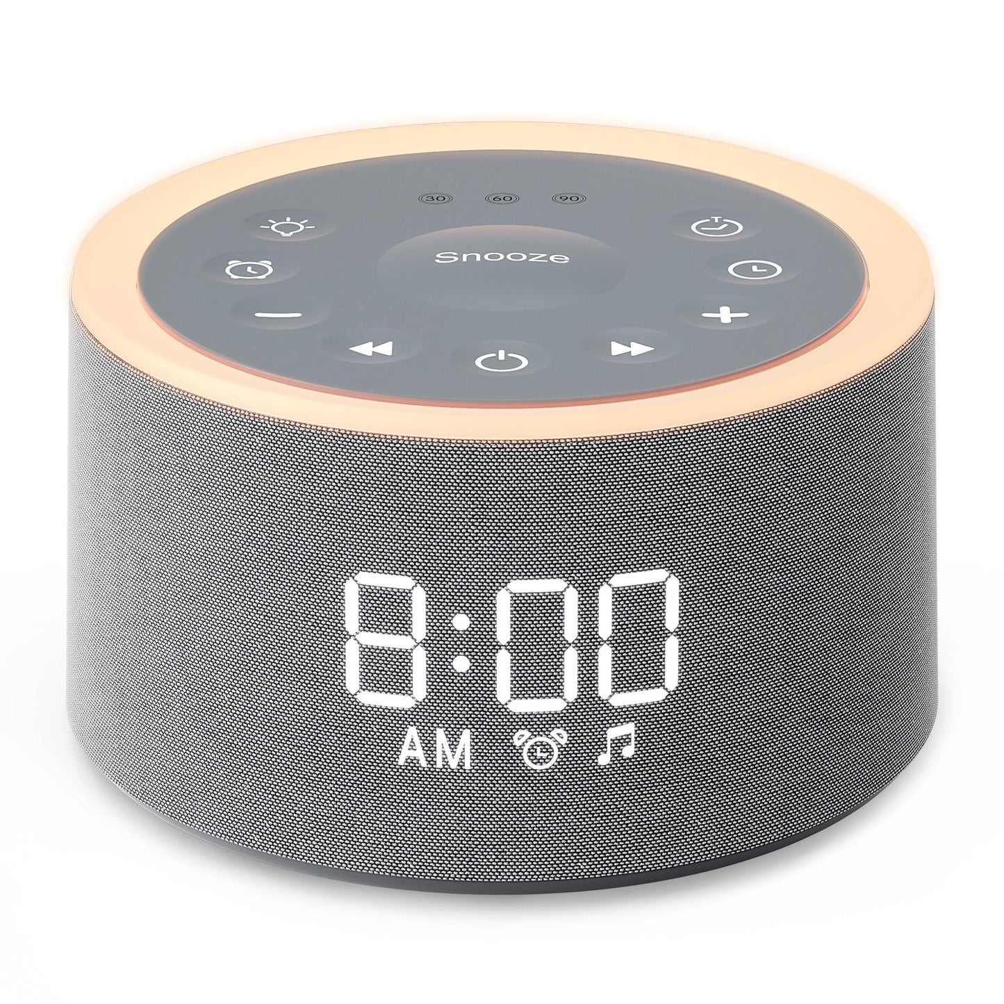 Dreamegg Grey Noise Sound Therapy Machine with Night Light for Relaxation DEMO