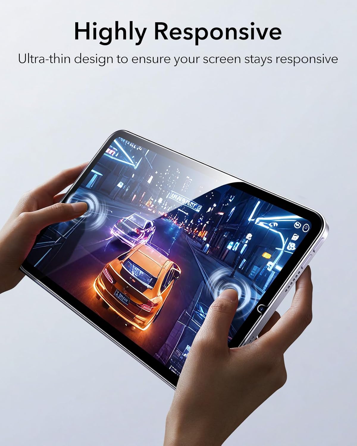 ESR Transparent Screen Protector for iPad Mini 7 & Air 17 Pro NEW