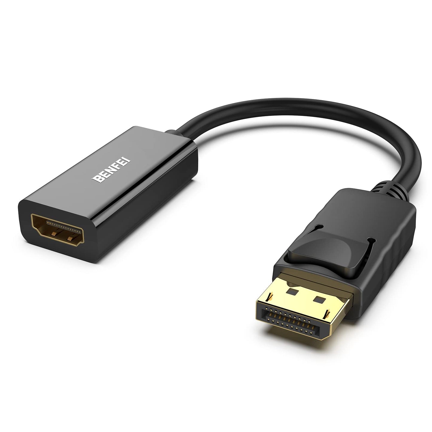 BENFEI 4K Adapters DisplayPort to HDMI Adapter - Gold-Plated DP Converter DEMO