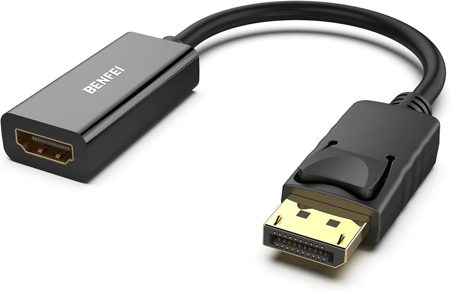 BENFEI 4K Adapters DisplayPort to HDMI Adapter - Gold-Plated DP Converter DEMO