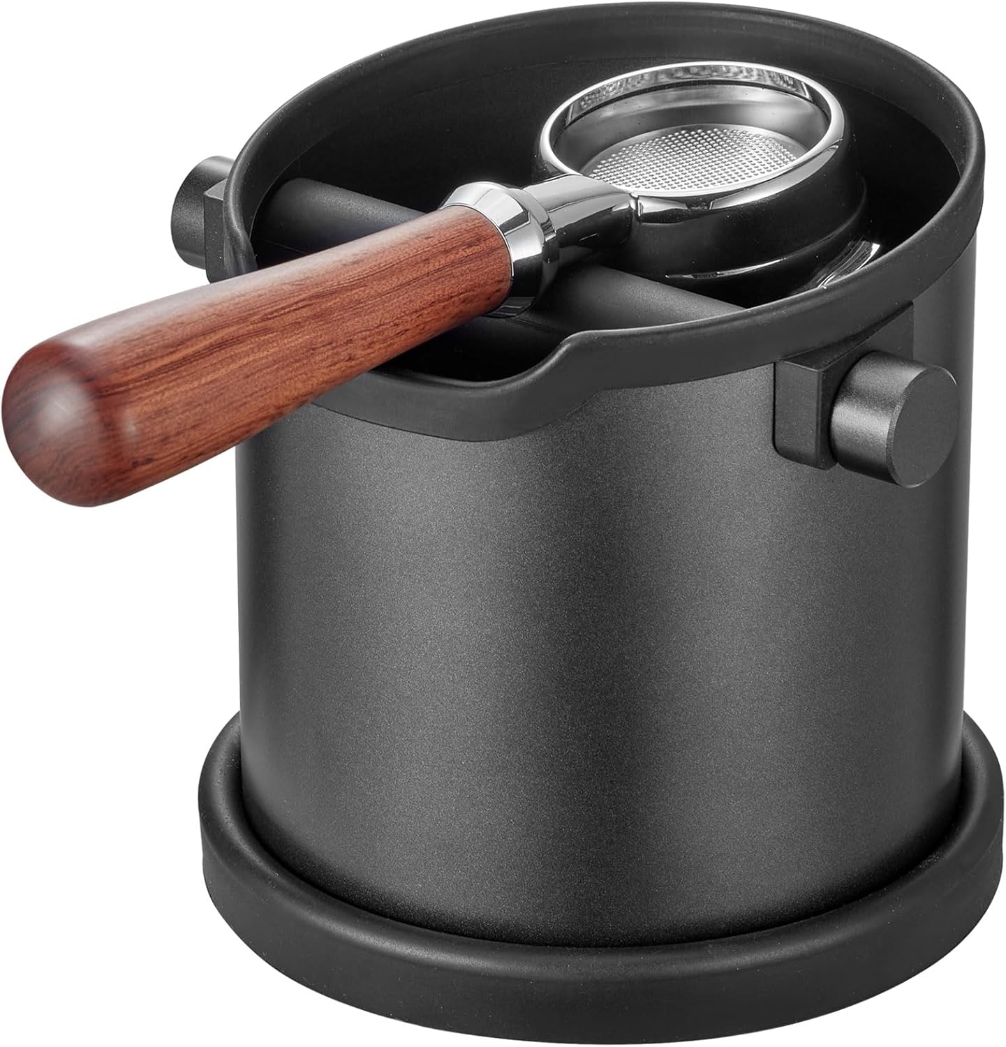 MODY RODY Stainless Steel Coffee Knock Box Organizer - Large Capacity for DEMO