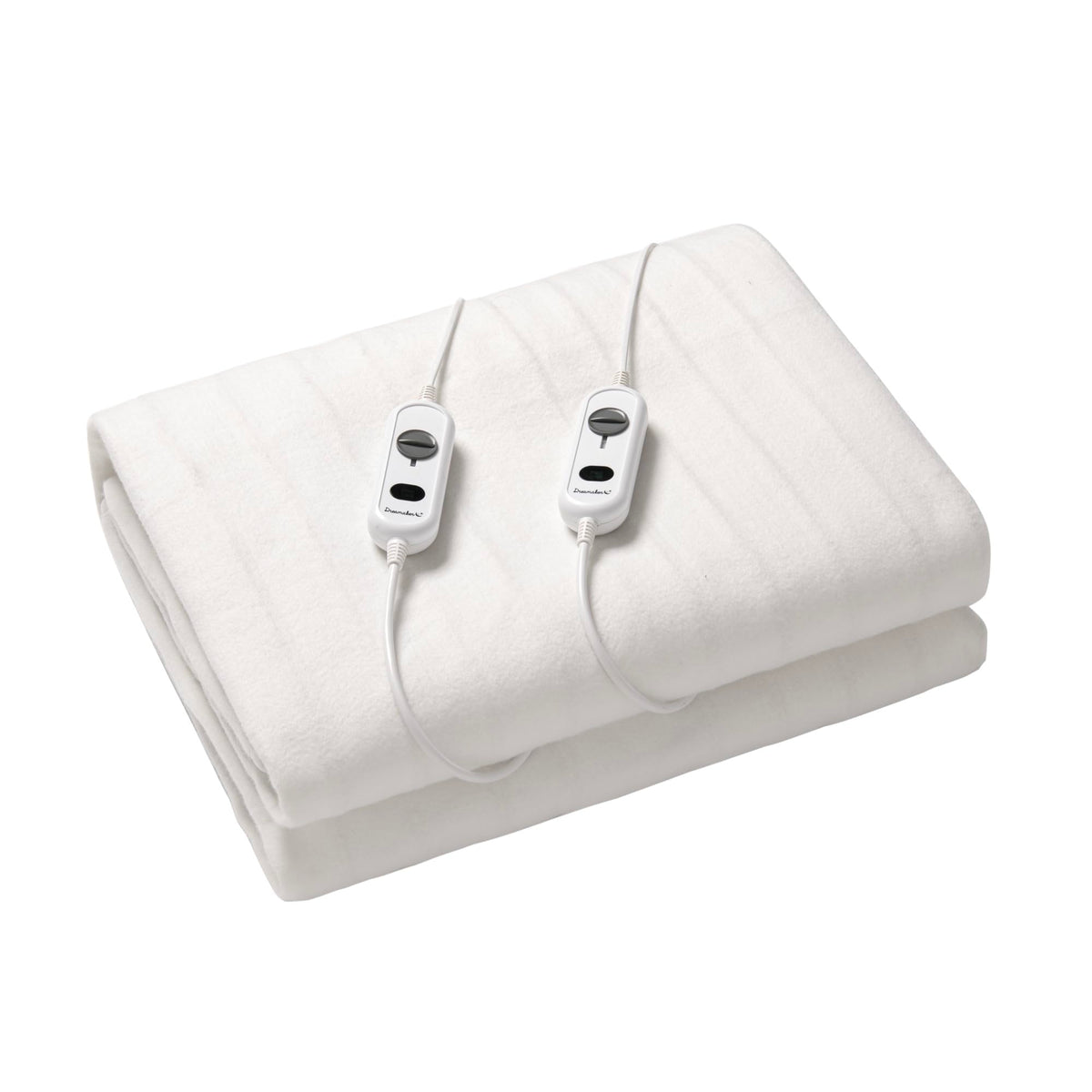 Dreamaker Dual Control Washable Electric Blanket 3 Heat Settings White NEW