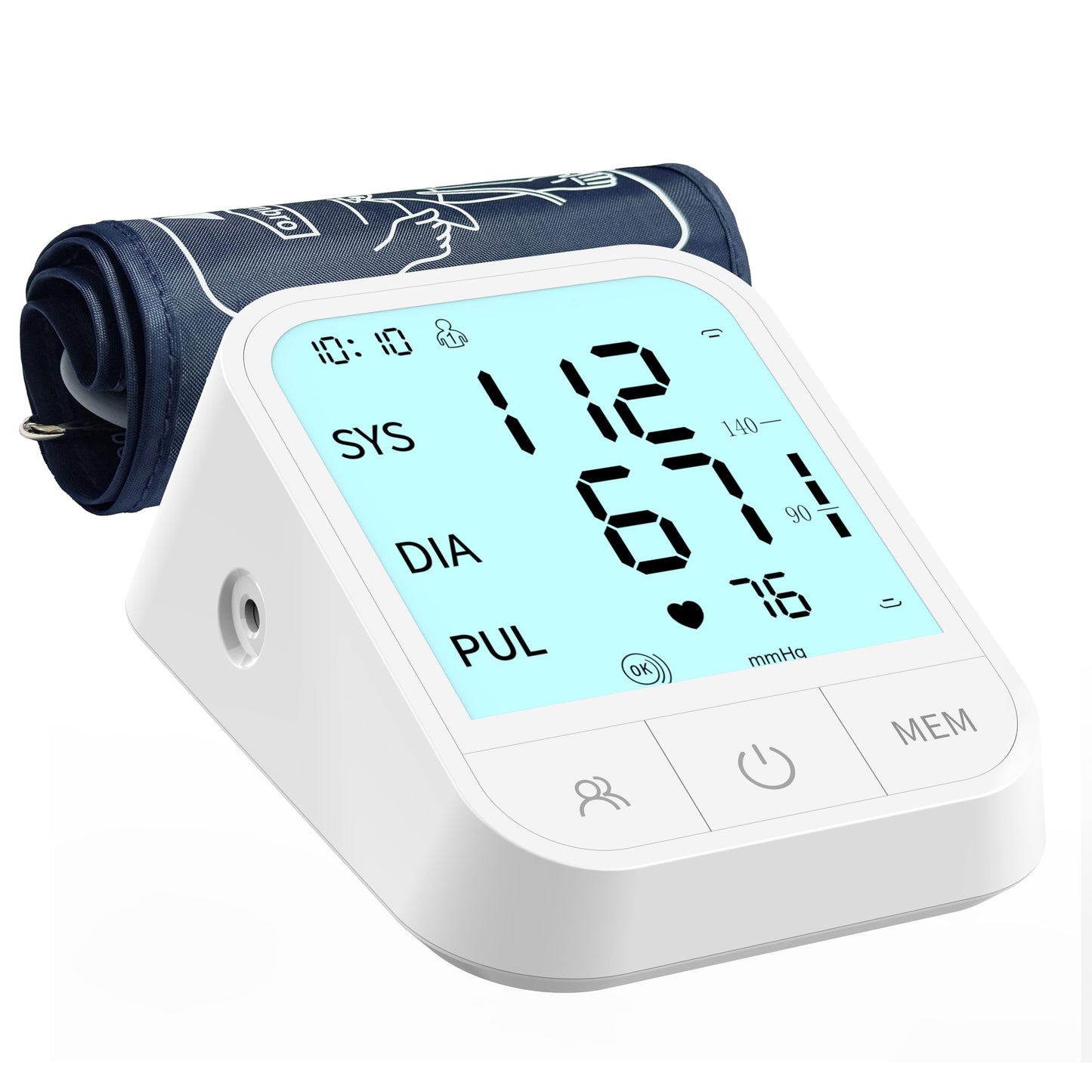 MiTdir Upper Arm Blood Pressure Monitor Cuff Kit - Standard Size Home DEMO