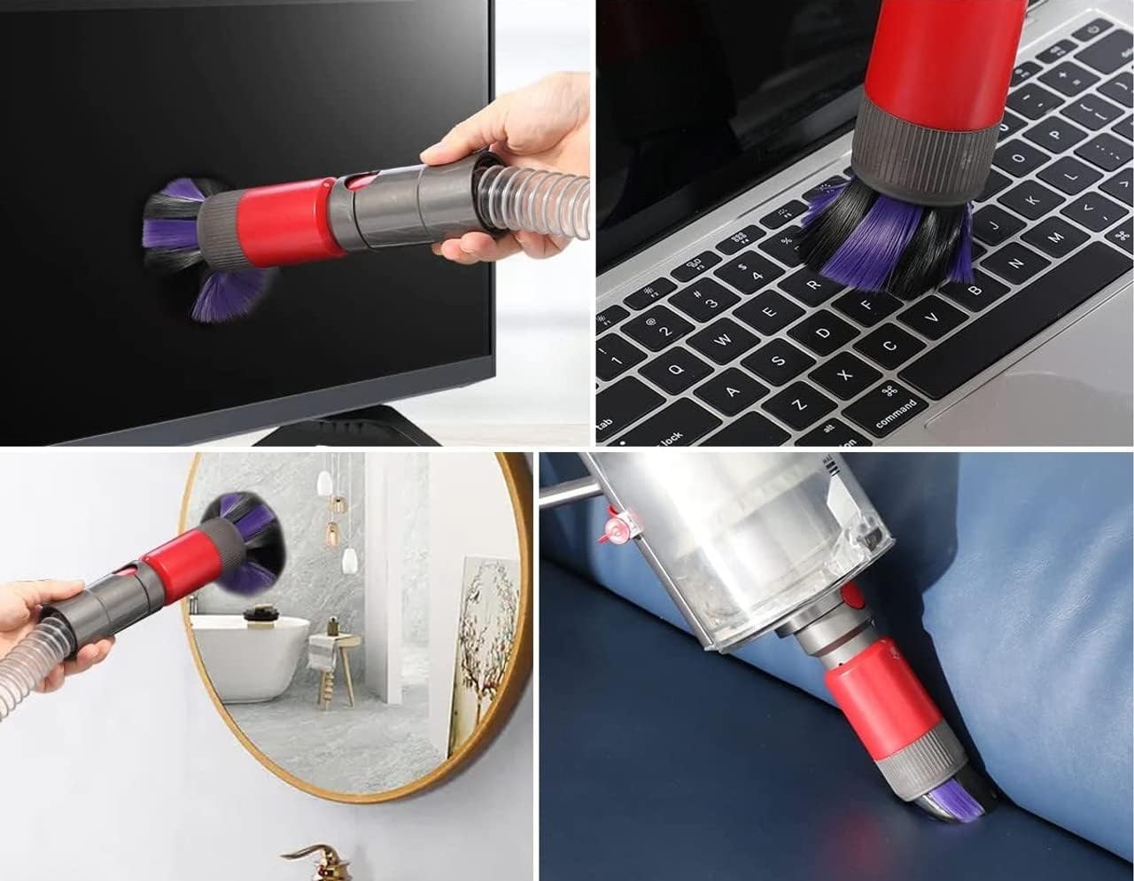 Hygieia Multi Replacement Parts Color Dusting Brush for Dyson V7 V8 V10 DEMO