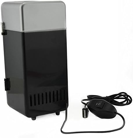 ThreeH Mini USB Fans USB Fridge Cooler for Beverages, Drinks & Cans - Black DEMO