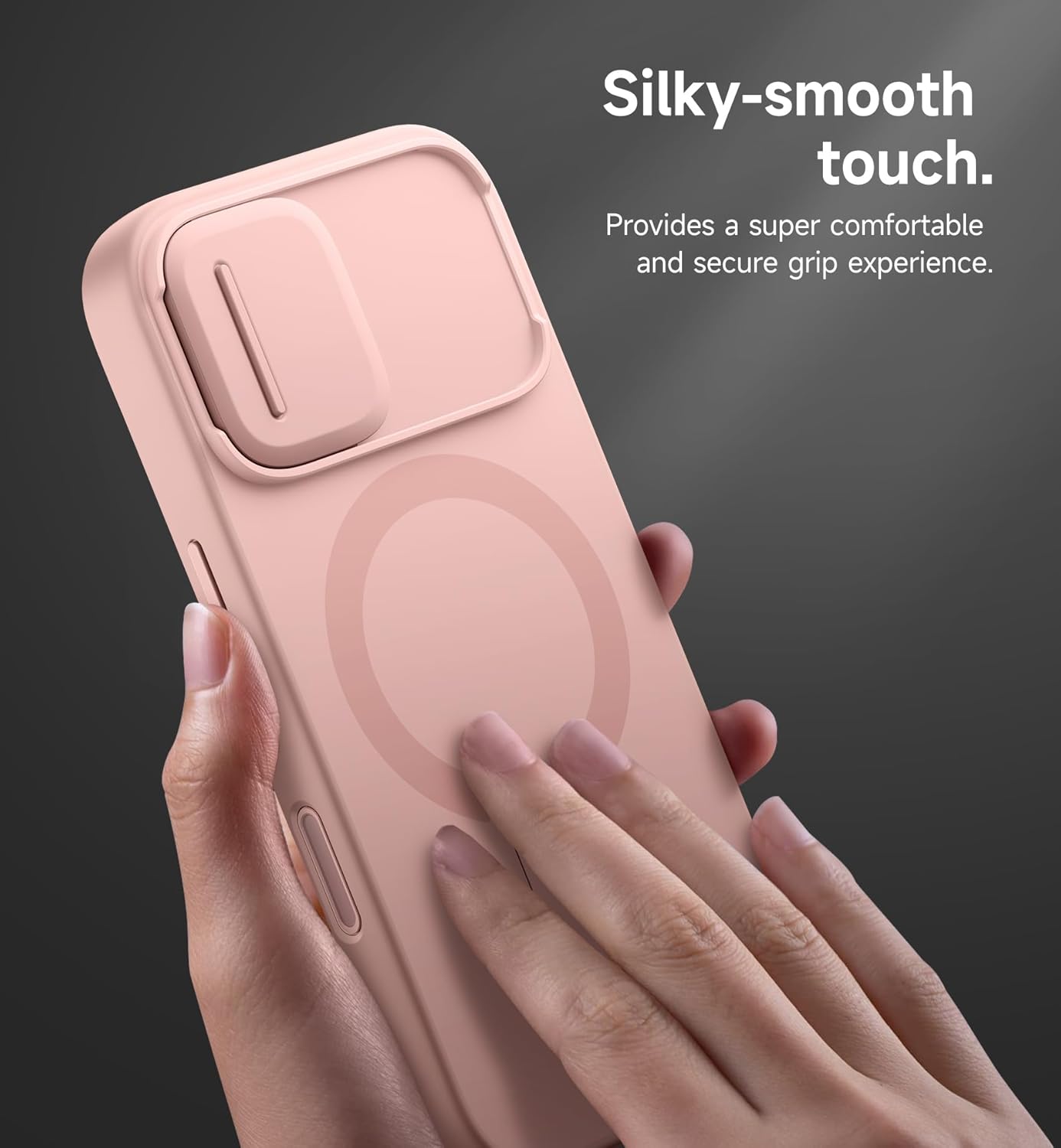 SURITCH Pink Basic Protective Phone Cases for Everyday Use - Durable & DEMO