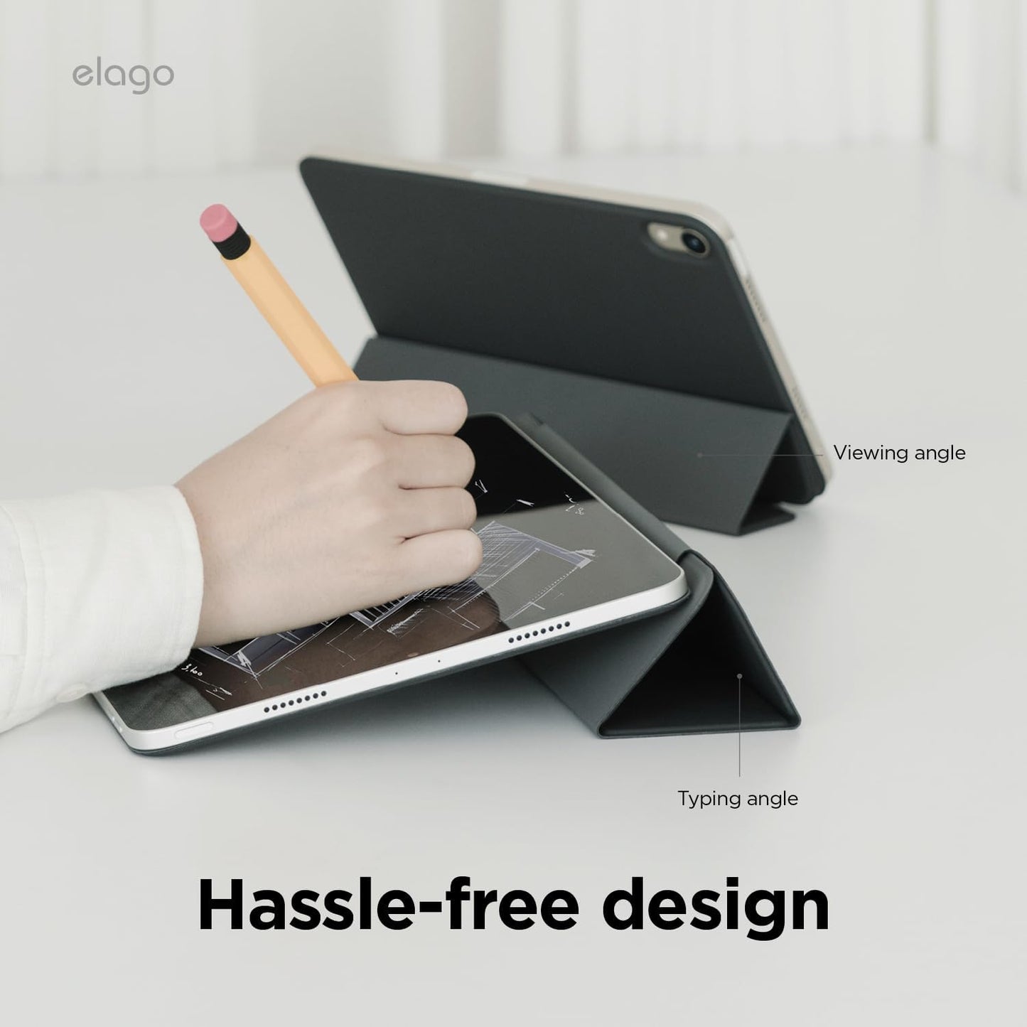 elago Magnetic Cases Folio Case for iPad Pro 11 Inch - Dark Grey DEMO