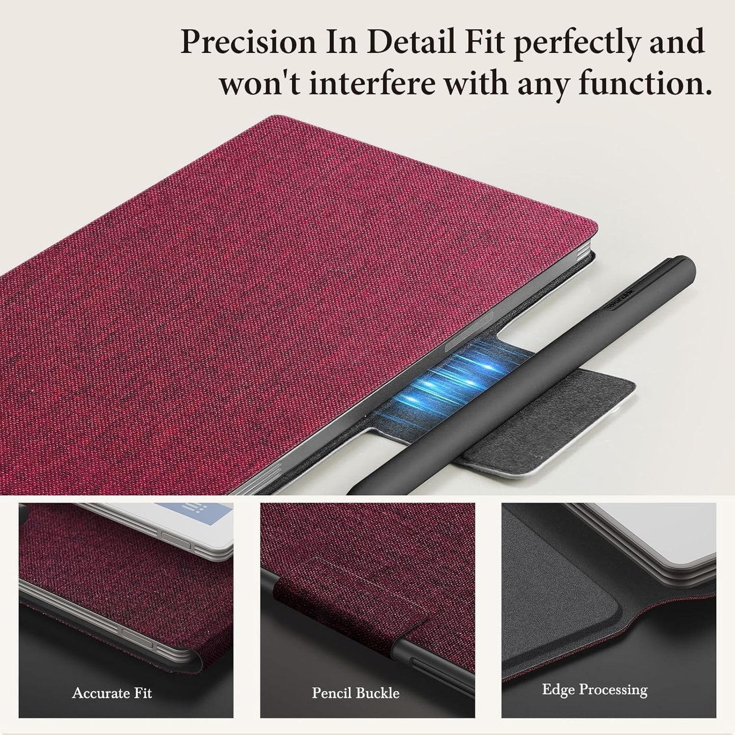Ayotu Mosaic Cases Weave Folio Case with Pen Holder for Remarkable Paper - DEMO