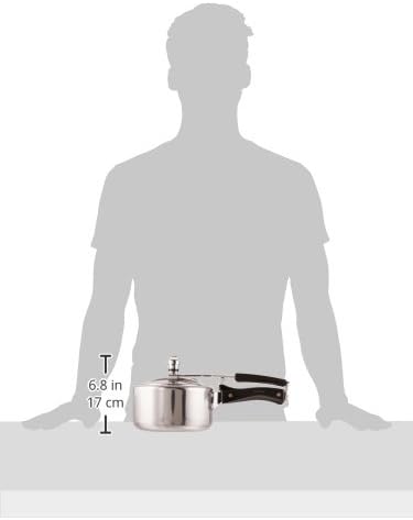 Hawkins High-Capacity 2L Pressure Cooker in Silver for Healthy Home Cooking DEMO