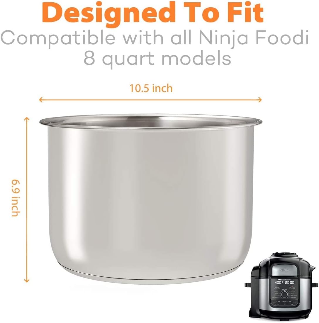 Goldlion 8 Quart Stainless Steel Pressure Cooker Accessories for Instant DEMO
