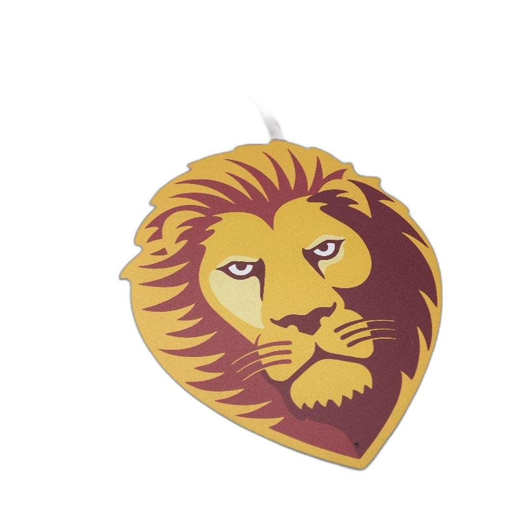 Premium Metal Brisbane Lions Football Club Supporters Decal Wall Sign NEW