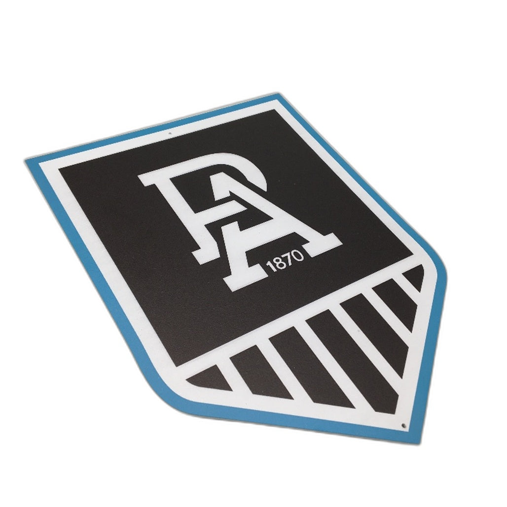 Premium Metal Port Adelaide Football Club Supporters Decal Wall Sign NEW