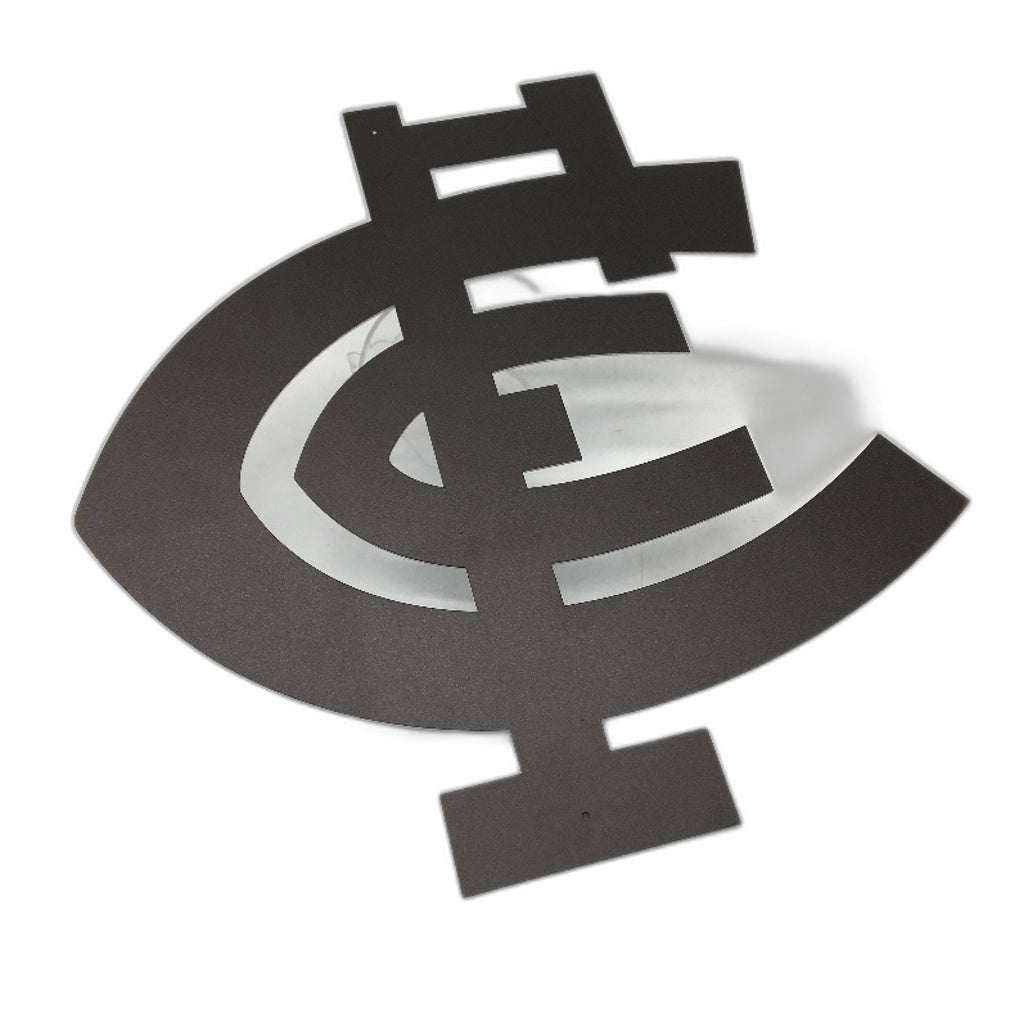 Premium Metal Carlton Blues Football Club Supporters Decal Wall Sign NEW