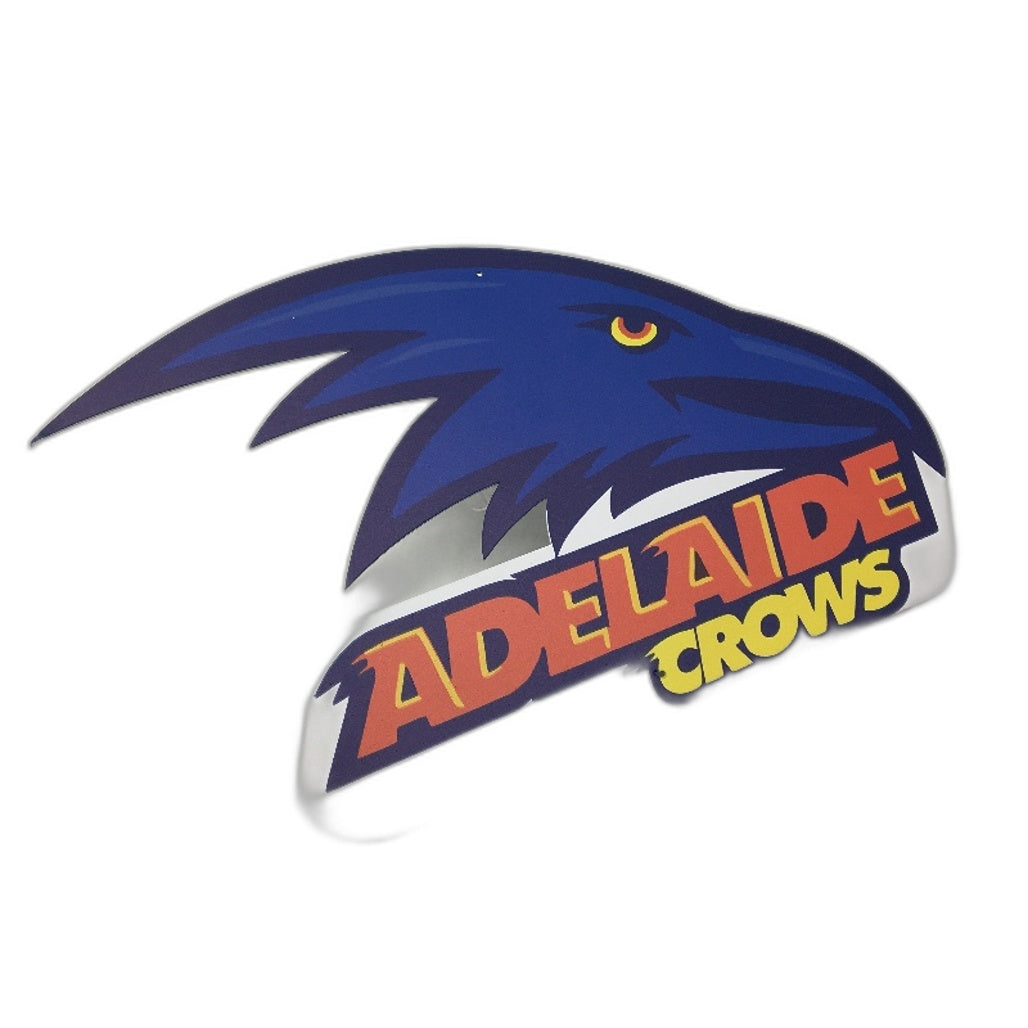 Premium Metal Adelaide Crows Football Club Supporters Decal Wall Sign NEW
