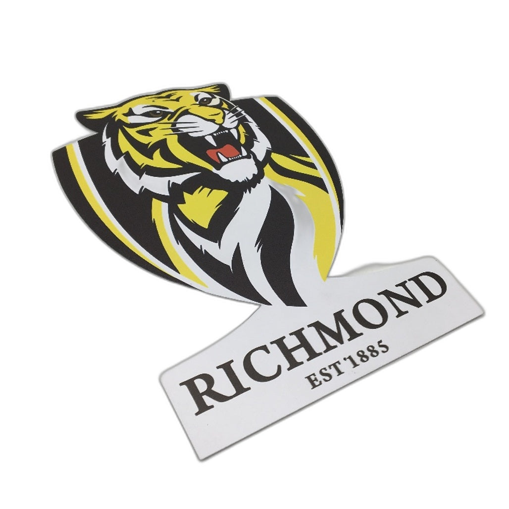 Premium Metal Richmond Tigers Football Club Decal Wall Logo Sign NEW
