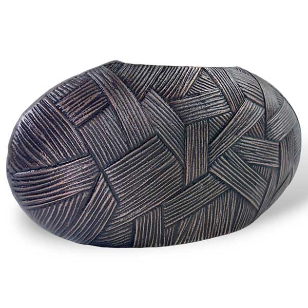 Handmade Aluminium Willow Vase NEW