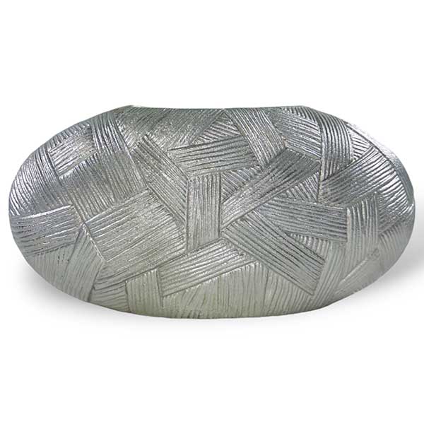 Handmade Aluminium Willow Vase NEW