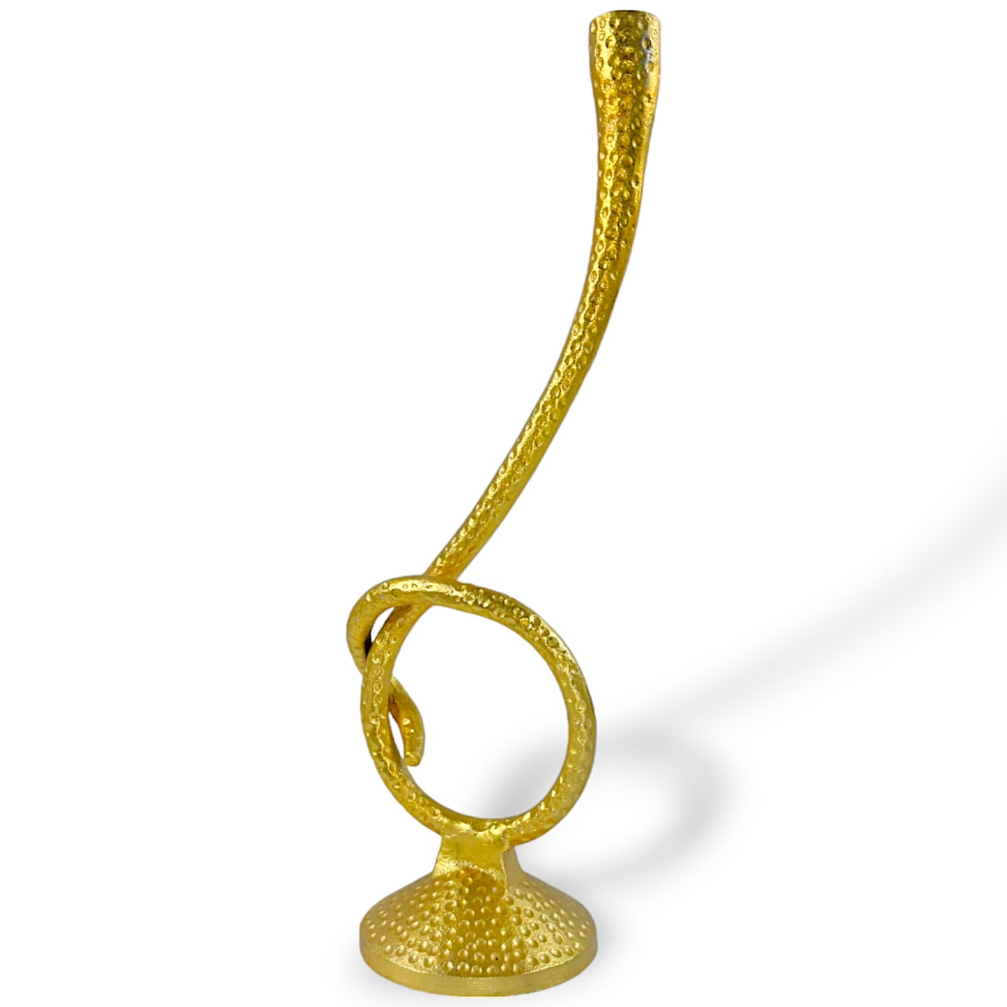 Handcrafted GoldPlated Aluminium Candle HolderElegant Home Decor for All Rooms NEW