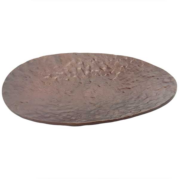 Handcrafted Antique Brass Oval Tray for Elegant Home Decor And Display Vintage Inspired NEW