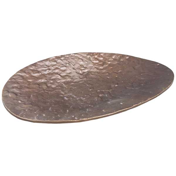 Handcrafted Antique Brass Oval Tray for Elegant Home Decor And Display Vintage Inspired NEW