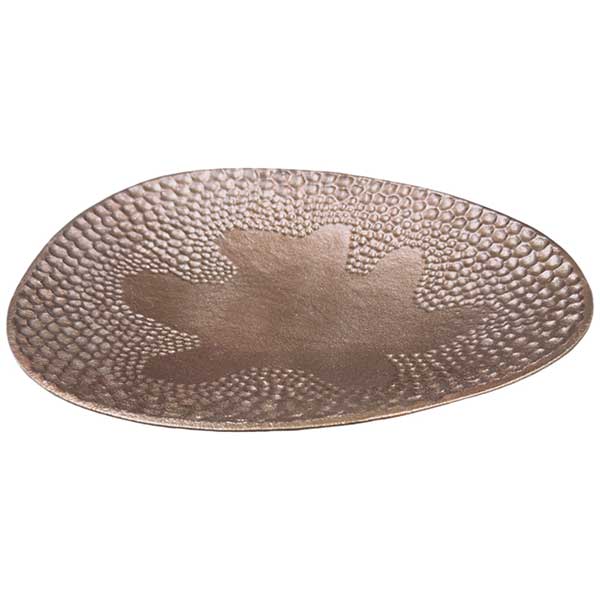 Handmade Ariya Antique Silver Tray Elegant Oval Serving Piece for Luxurious Home Décor NEW