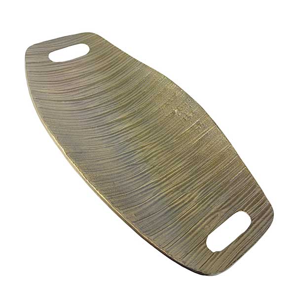 Handcrafted Ariya Luxurious Brass Tray Perfect for Home Décor NEW