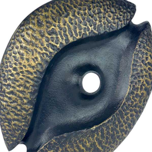 Handcrafted Abstract Eye Art Sculpture Premium Aluminum Iron Decorative Accessory  NEW