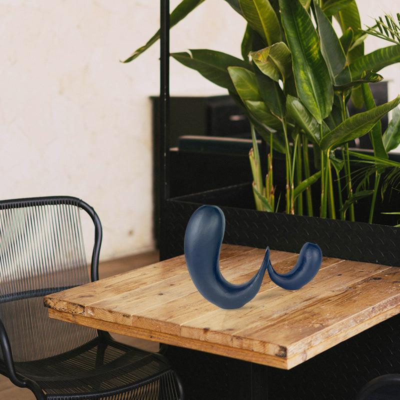 Handmade Abstract Snake Aluminum Iron Candle Holder Unique Artistic Accent for Home Decor NEW