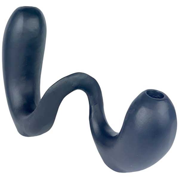 Handmade Abstract Snake Aluminum Iron Candle Holder Unique Artistic Accent for Home Decor NEW