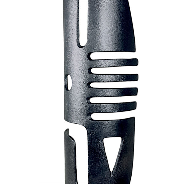 Handcrafted Abstract Tribal Sculpture in Black and White NEW