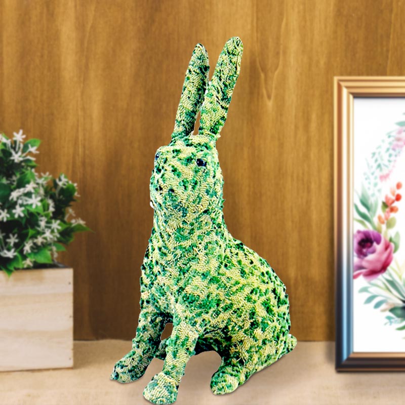 Handmade Rabbit Wild Bunny  Decorative Accent PieceNEW