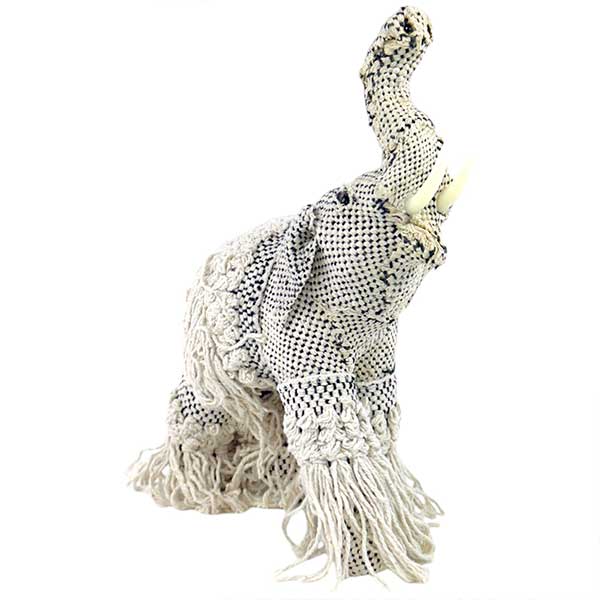 Artisan Crafted Moroccan Elephant Accent Handmade Home Decor for Living Room Bedroom or Kitchen NEW
