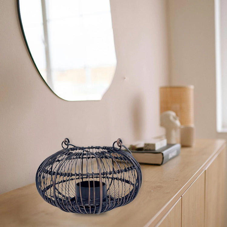 Antique Bronze Handmade Tea Light HolderWarm Inviting Ambiance NEW