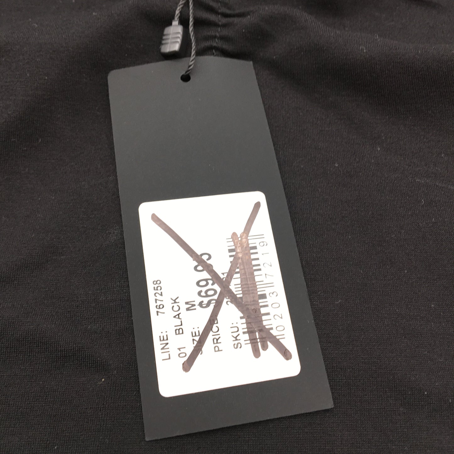 Portmans Lana Lace Sleeveless Black Ponte Top Ladies Size Medium NEW