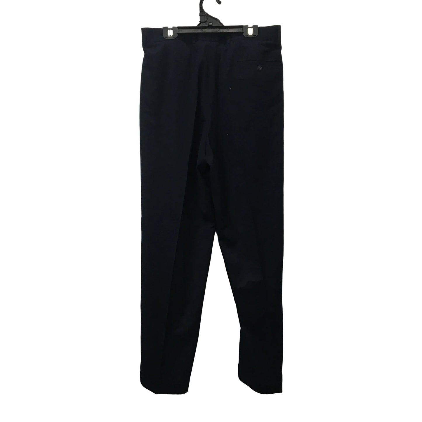 Barrington Bros Men's Formal Black Trousers Dress Pants Office Wear Size 87R NEW