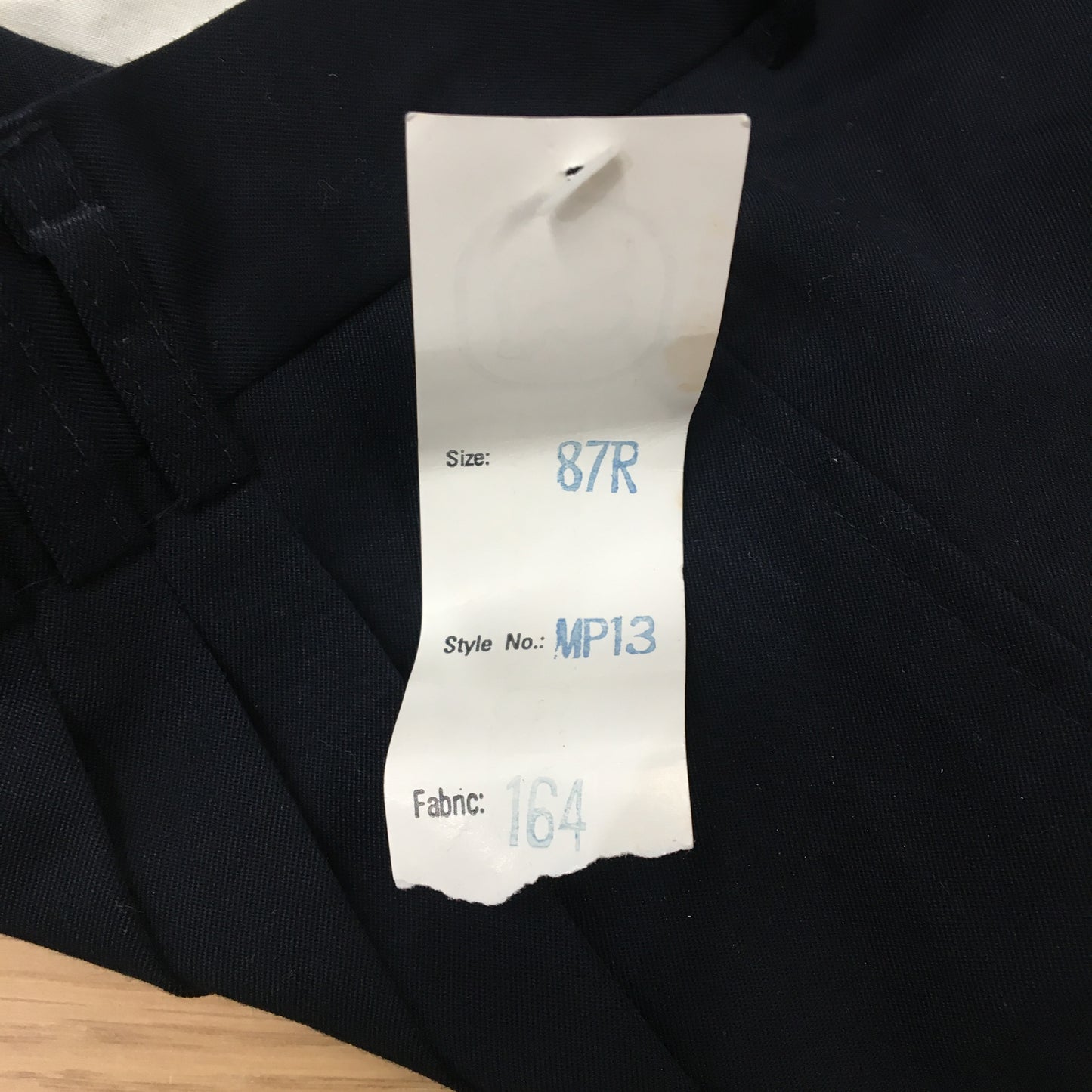 Barrington Bros Men's Formal Black Trousers Dress Pants Office Wear Size 87R NEW