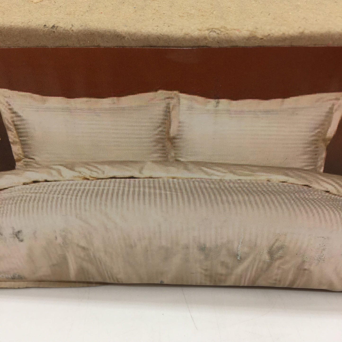 Enviohome 100% Cotton Ivory Cream Stripe Doube Size Quilt Cover Set NEW